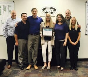 JSG Florida Receives Supplier Excellence Award