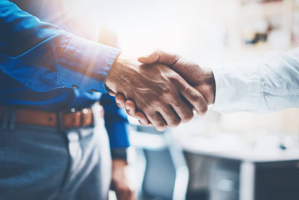 Why You Should Partner with a Recruiter for your next hire: From someone on the outside, Johnson Service Group, people, reach, hire, inspire, handshake, recruiting, hire, hiring,