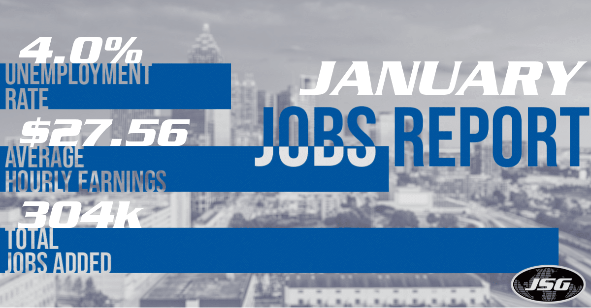 January 2019 Jobs Report Johnson Service Group