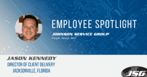 JSG, employee spotlight, Jason Kennedy