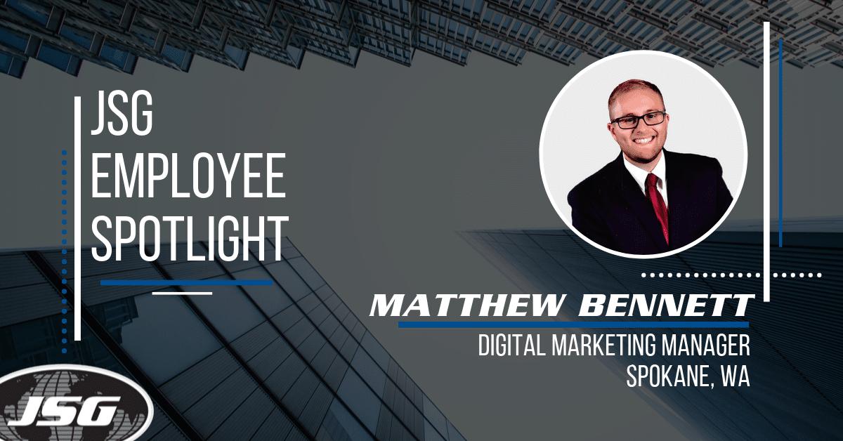 JSG Employee Spotlight: Matthew Bennett